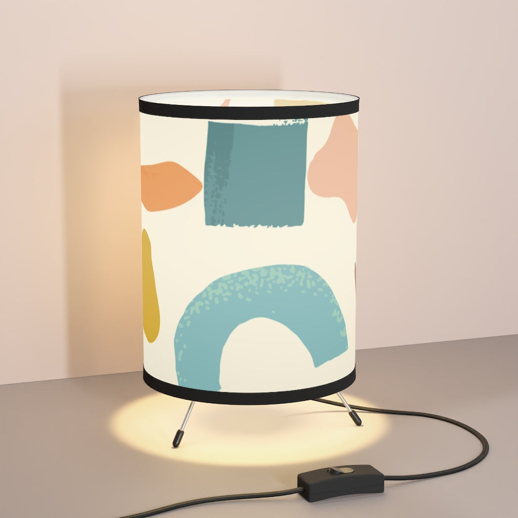 DANIELLA Lamp with High-Res Printed Shade, US/CA plug